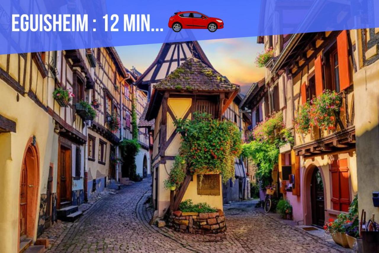 Apartmán Le Blue St Leon : 2 Pieces Cozy Lit King Size Wifi Colmar Exteriér fotografie