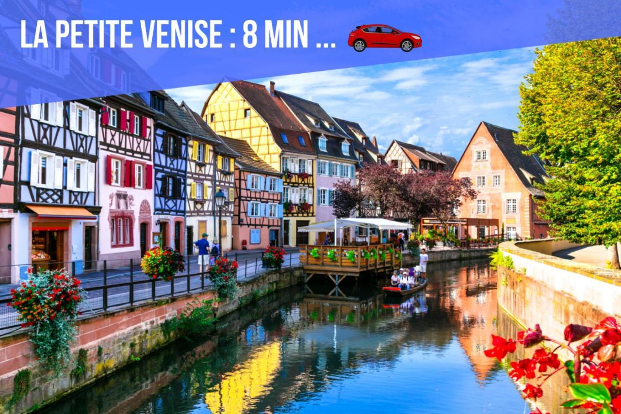 Apartmán Le Blue St Leon : 2 Pieces Cozy Lit King Size Wifi Colmar Exteriér fotografie